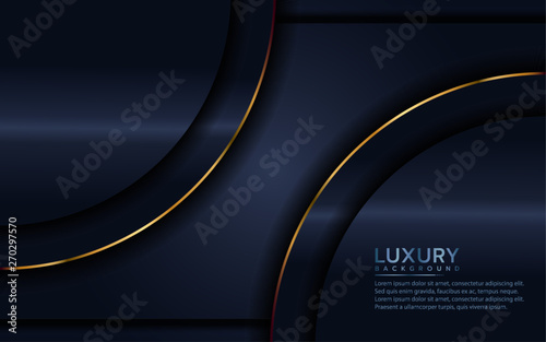 elegant navy blue background with overlap layer