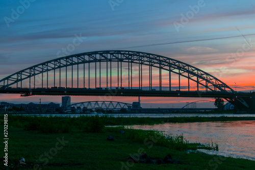 the Iconic Waalbridge in Nijmegen © Daniel Doorakkers
