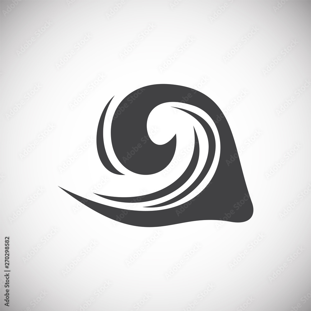 Wave icon on background for graphic and web design. Simple vector sign. Internet concept symbol for website button or mobile app. Wave icon on background for graphic and web design. Simple vector sign. Internet concept symbol for website button or mobile app.