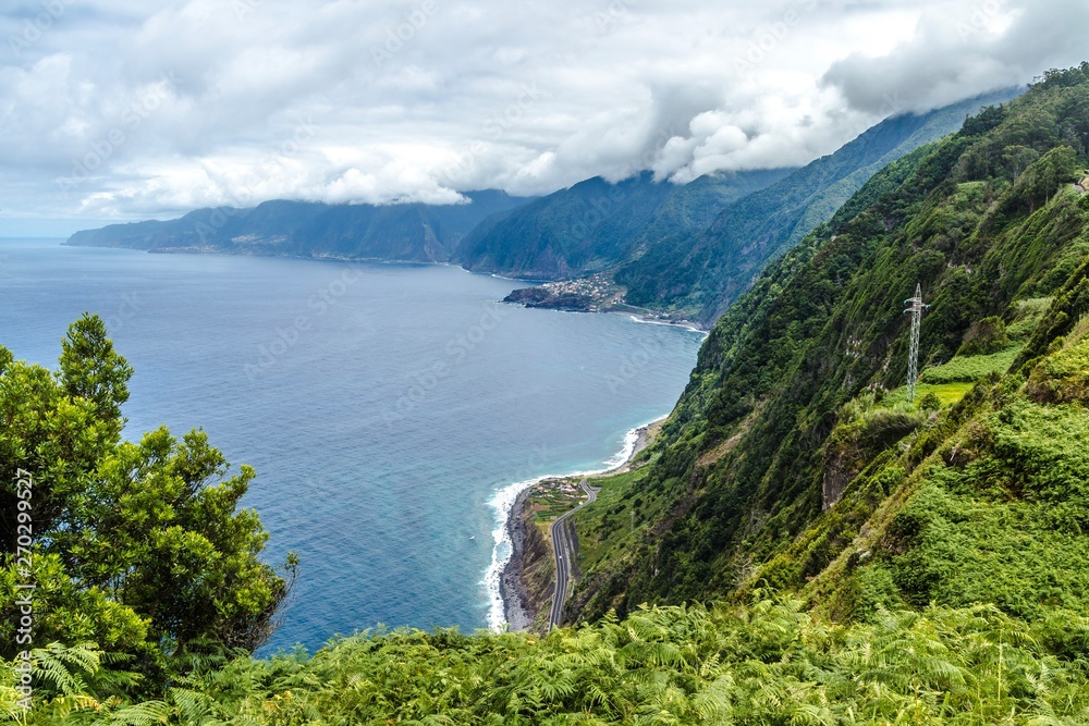 Coastal road, Madeira, portugal