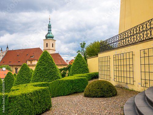 The Vrtba Garden in Prague is one of several fine High Baroque gardens in the Czech capital photo