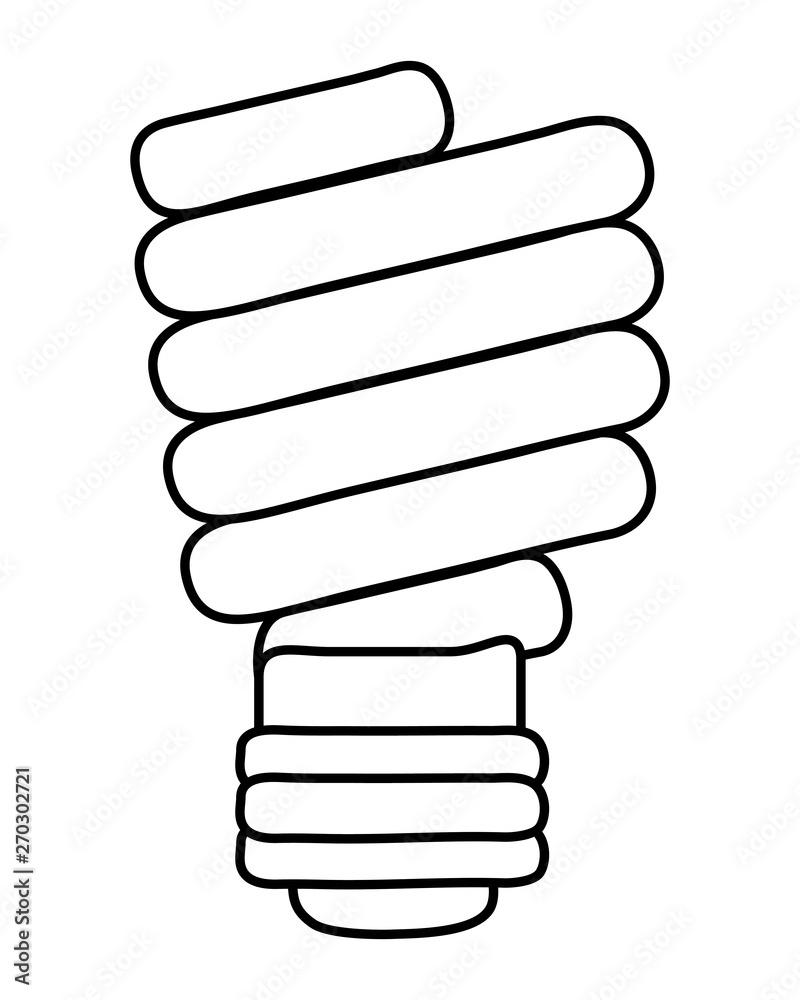 Isolated electric light bulb design Isolated electric light bulb design