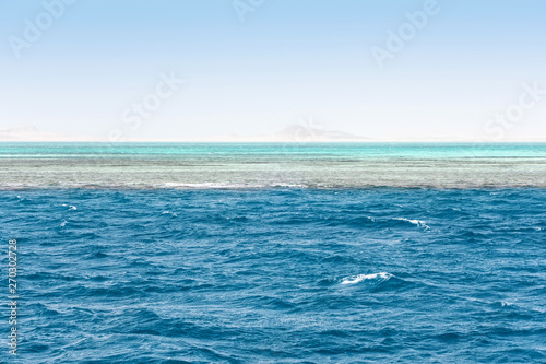 White Island underwater Red sea Egypt.