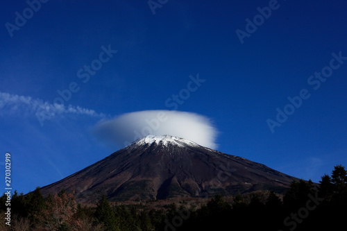  Mt. Fuji with a cloud