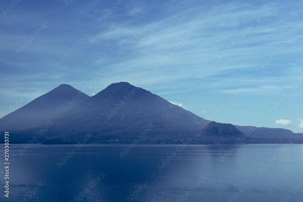 Volcanoes in Lake Atitlan Guatemala
