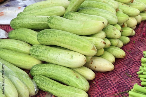 cucumber at the street food