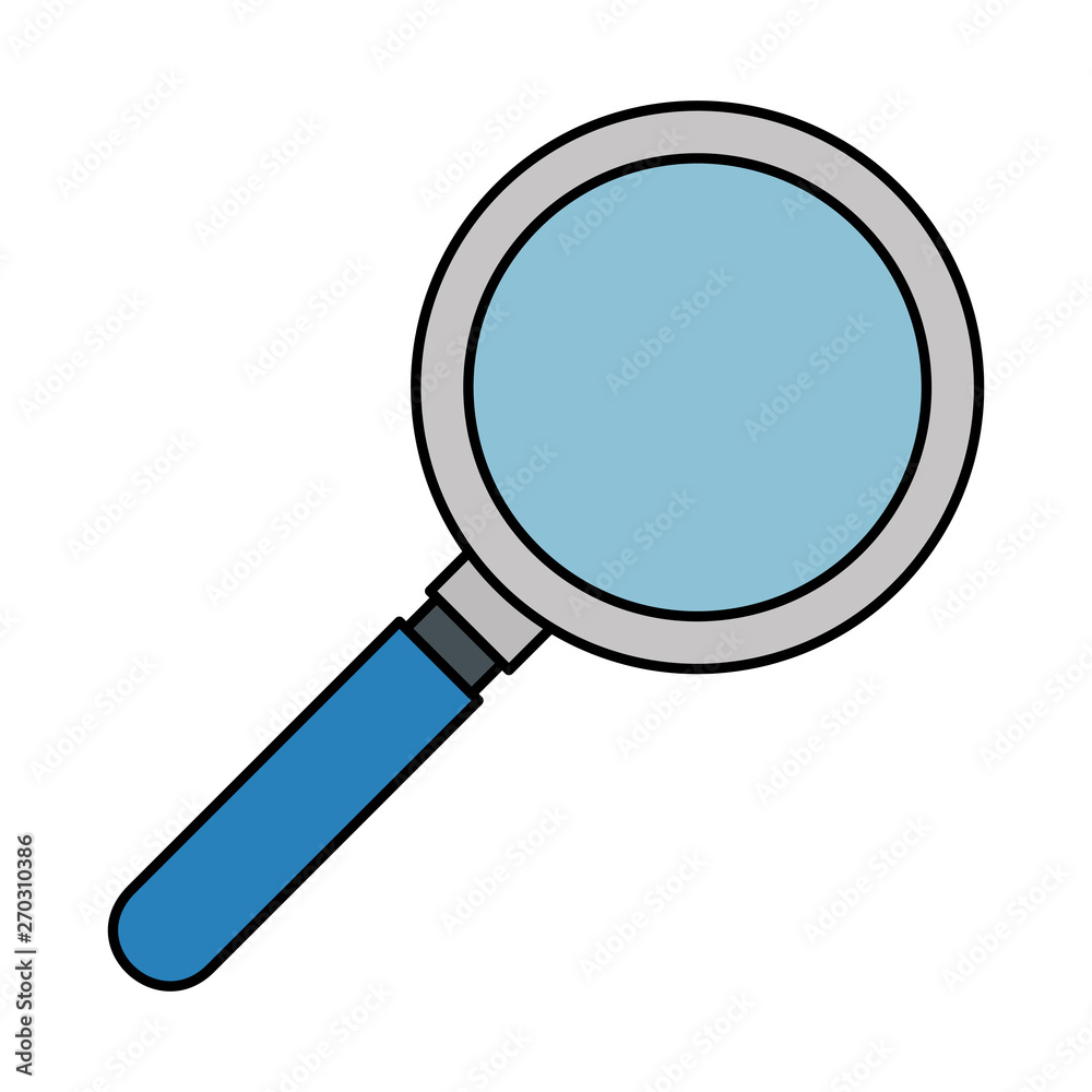 magnifying glass search isolated icon magnifying glass search isolated icon