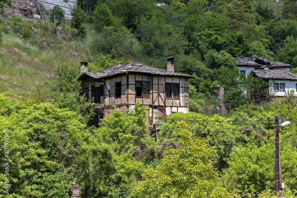 Village of Kosovo with Authentic nineteenth century houses, Plovdiv Region, Bulgaria