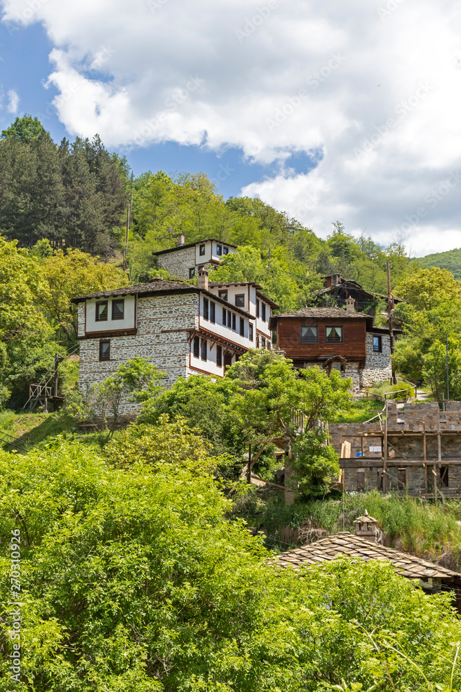 Village of Kosovo with Authentic nineteenth century houses, Plovdiv Region, Bulgaria