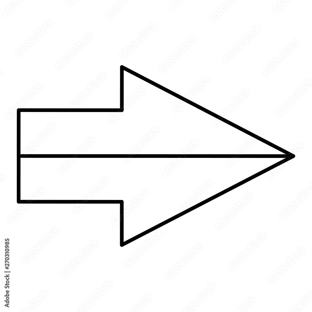 arrow index direction isolated icon arrow index direction isolated icon