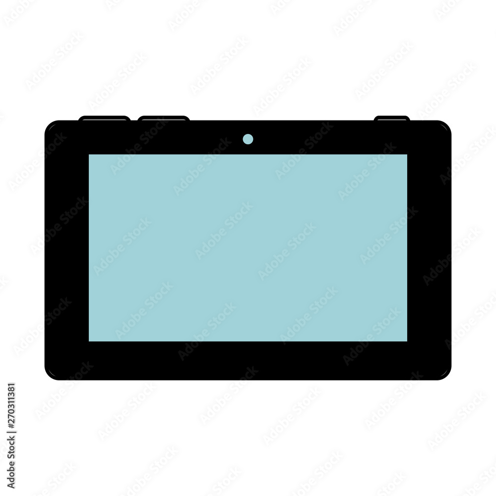 tablet electronic device isolated icon tablet electronic device isolated icon