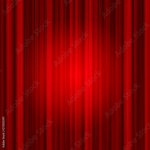 background of red Drapes curtain