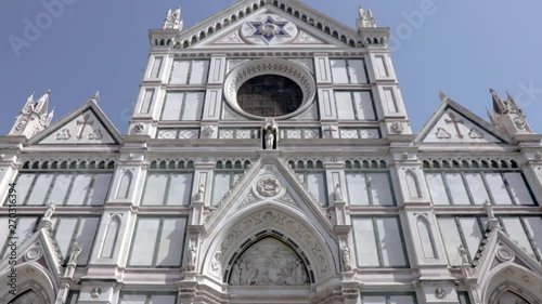 Façade of the Basilica di Santa Croce photo