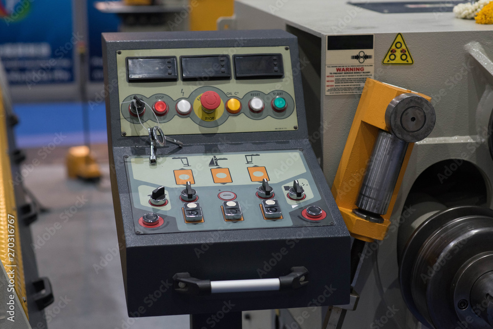 Automatic control panel, large machines Automatic control panel, large machines