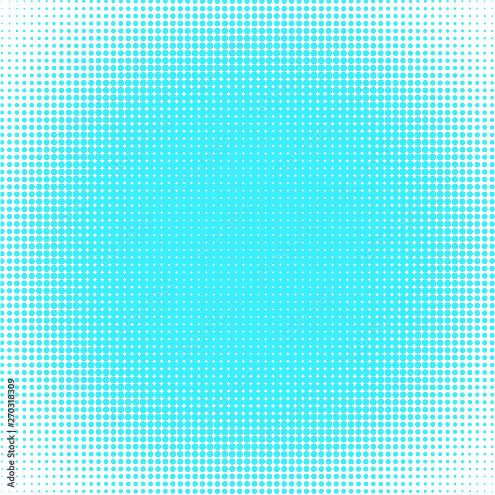 Turquoise dots on white background Turquoise dots on white background