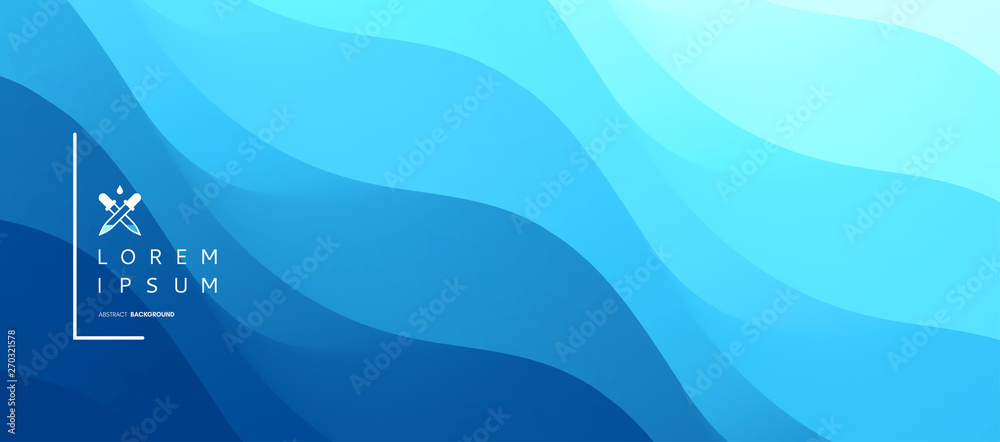 Fototapeta Abstract background with dynamic effect. Motion vector Illustration. Trendy gradients. Can be used for advertising, marketing, presentation.