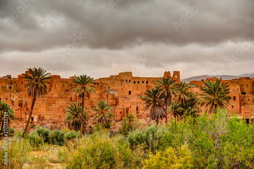 Landscapes of the High Atlas Mountain region of Morocco