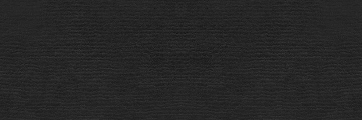 panorama of Clean black paper texture. High resolution photo.,black background