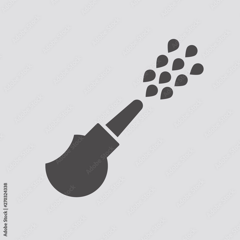 Enema icon in flat style.Vector illustration. Enema icon in flat style.Vector illustration.