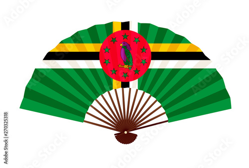ドミニカ　  国旗　象徴　アイコン