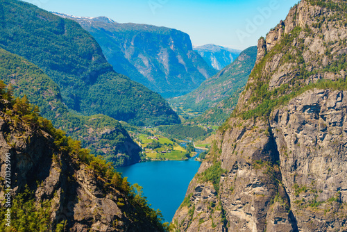 Lake Vassbygdevatnet in Norway photo