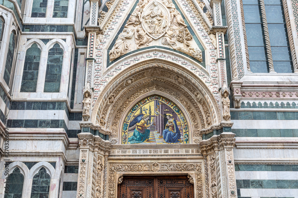 Obraz premium Big cathedral in Florence