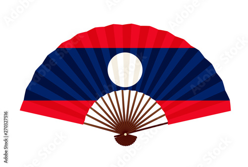 ラオス　  国旗　象徴　アイコン