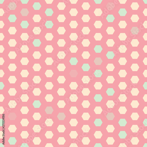 Vector Candy Sweet Abstract inspired by HoneyCombs seamless pattern background.