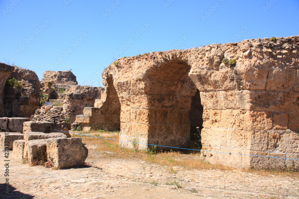 ruines romaines à Carthage