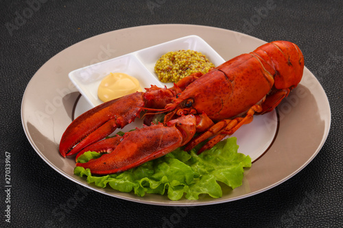 Luxury Lobster with sauce