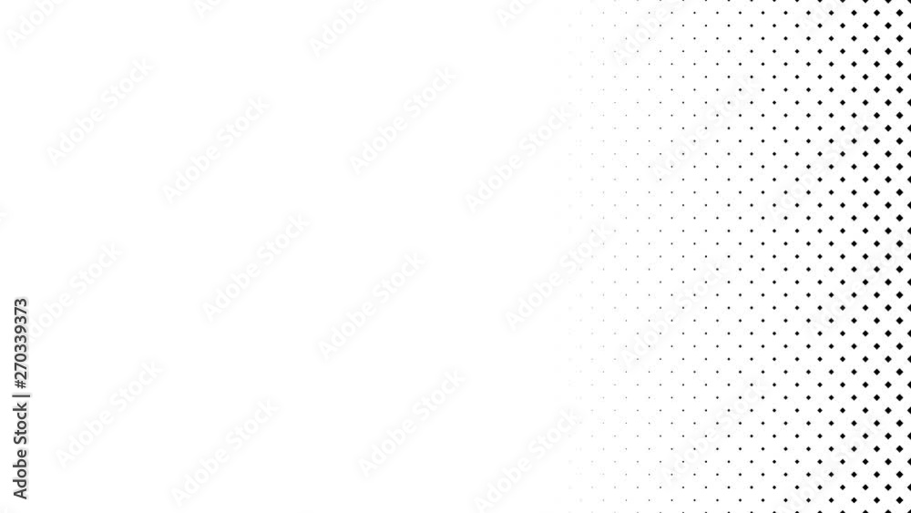 Dynamic black and white composition. Halftone element. 