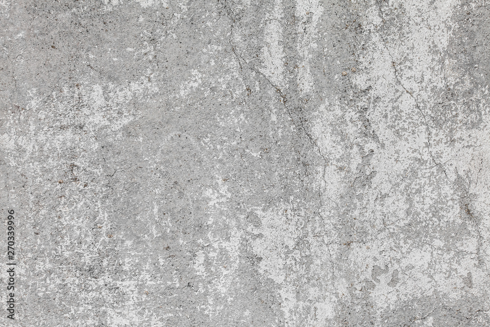 Obraz premium The texture of old concrete wall for background with a concrete splash on the wall 