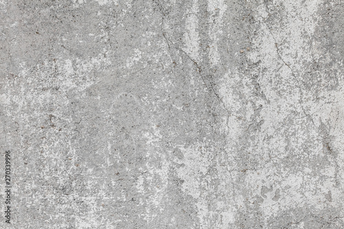 The texture of old concrete wall for background with a concrete splash on the...
