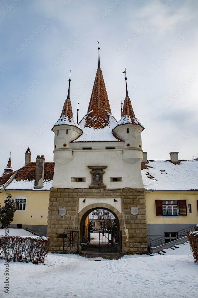 Entrance Gate to the old city of Brasov