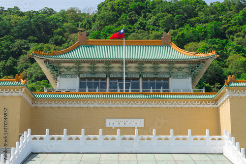 National Palace Gu Gong Museum in Taipei Taiwan.