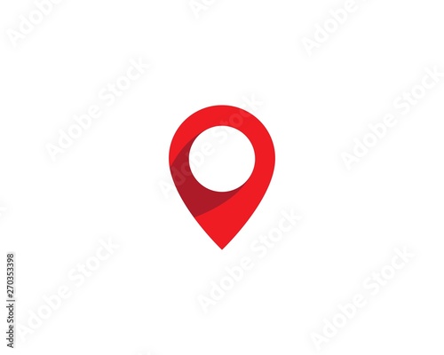 Location point Logo vector