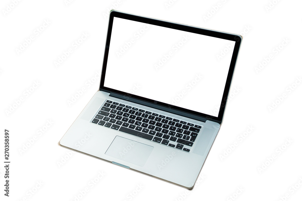 Laptop computer isolated on white background. Laptop computer isolated on white background.