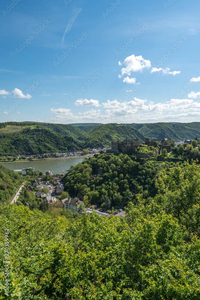 Naklejka premium Mittelrheintal