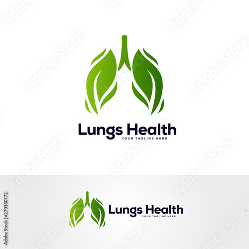 healthy lungs logo designs template, respiratory system logo designs, medical logo template,