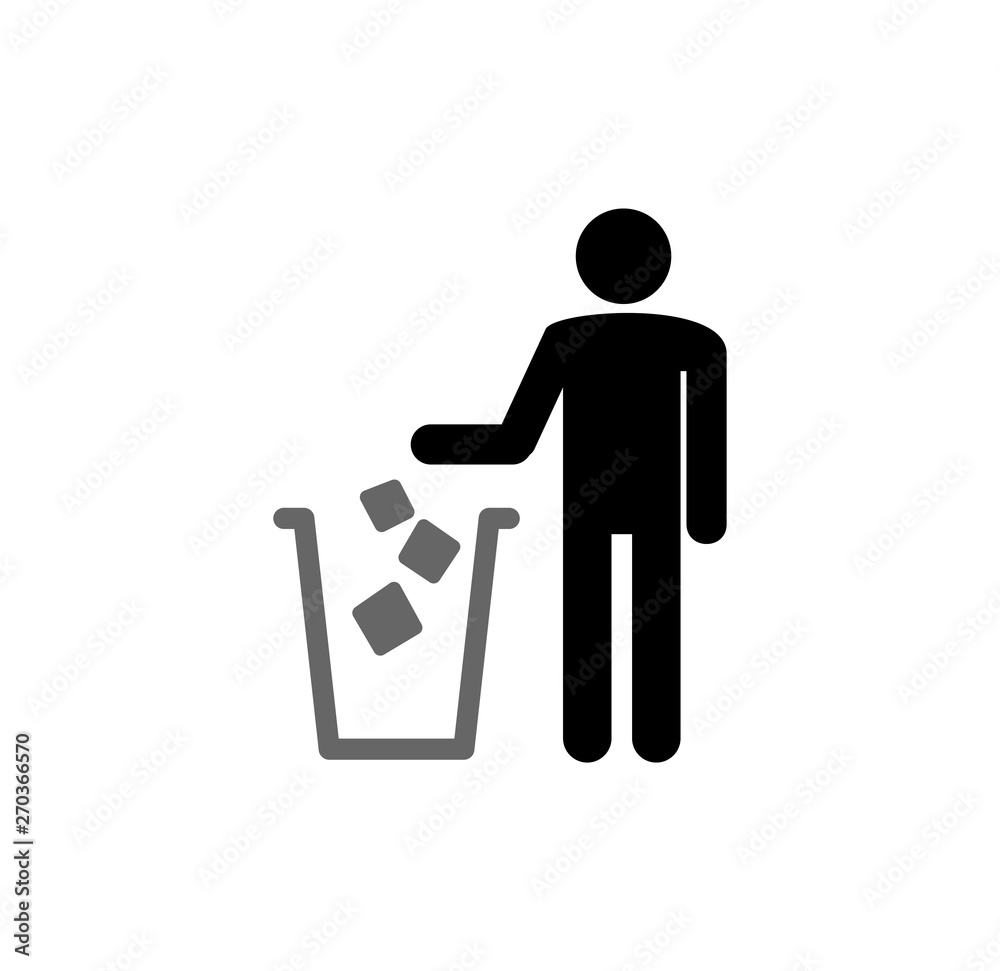 Garbage related icon on background for graphic and web design. Simple illustration. Internet concept symbol for website button or mobile app. Garbage related icon on background for graphic and web design. Simple illustration. Internet concept symbol for website button or mobile app.