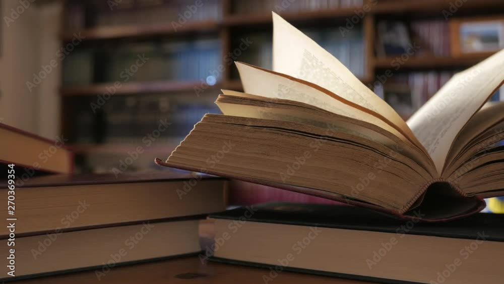 stack of books