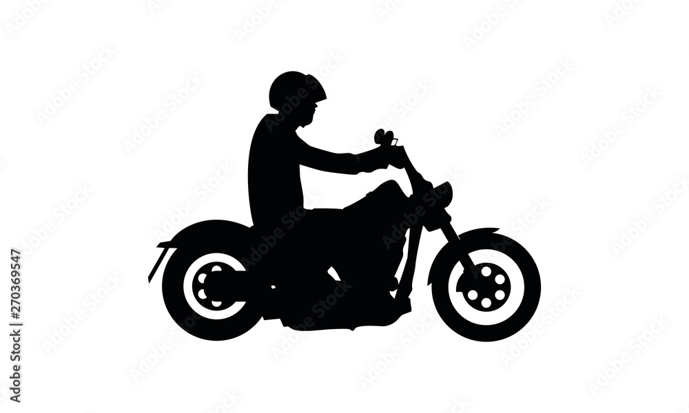 Fototapeta premium Motorcycle vector
