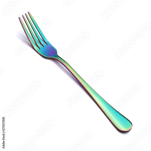 cutlery fork colored