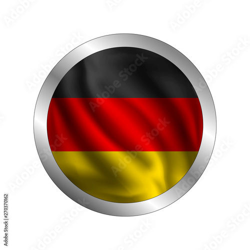 Free Download Waving Germans flag, the flag of Germans, vector illustration - GFXLoad