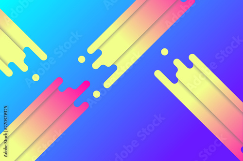 Abstract liquid vector background with lines and dots
