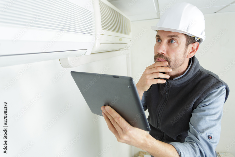 manipulating air conditioner with tablet manipulating air conditioner with tablet