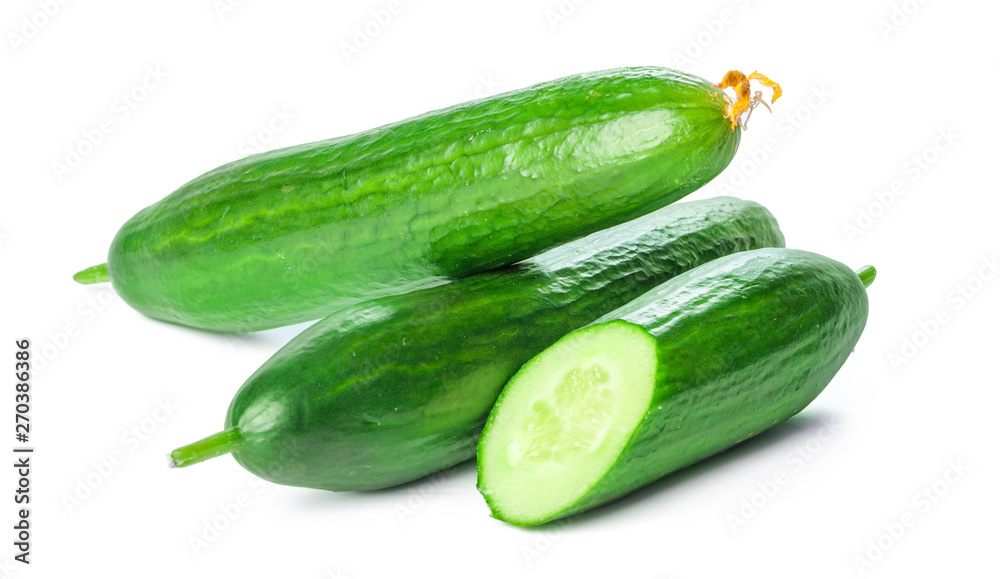 Cucumber isolated on white background Cucumber isolated on white background