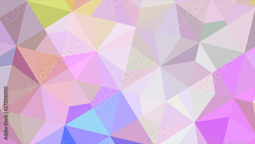 Geometric design. Colorful gradient mosaic background. Geometric triangle  mosaic  abstract background. Mosaic  color background. Mosaic texture. The effect of stained glass. EPS 10 Vector