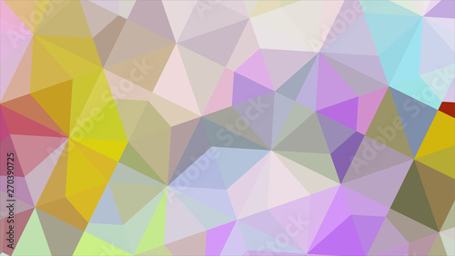 Geometric design. Colorful gradient mosaic background. Geometric triangle  mosaic  abstract background. Mosaic  color background. Mosaic texture. The effect of stained glass. EPS 10 Vector