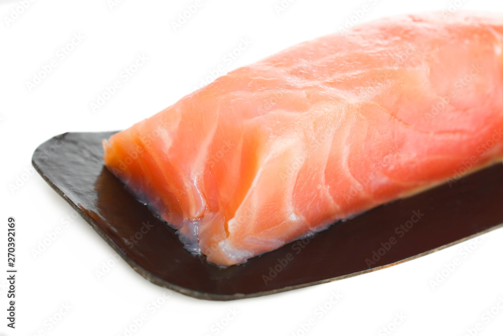 fish fillet of salmon or trout